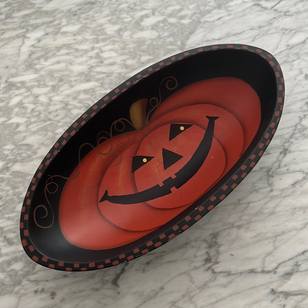 Halloween Primitive Bowl